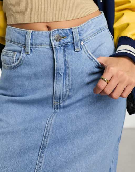 Cotton on jean store skirt