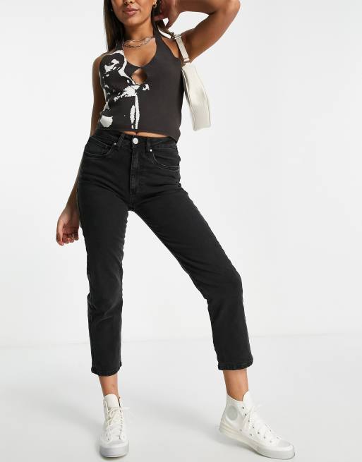 Cotton On straight stretch jean in black , 4 of 4