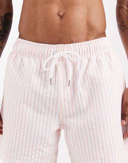 Cotton On strect swimshort in pink stripe, 4 of 5