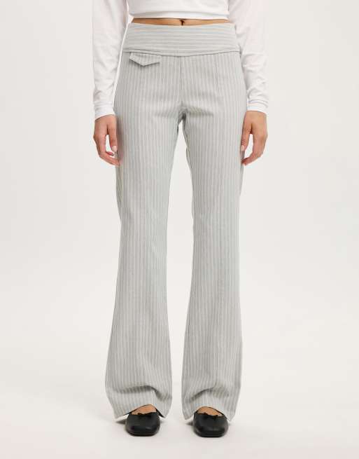 Cotton On Stretch fitted pant in grey