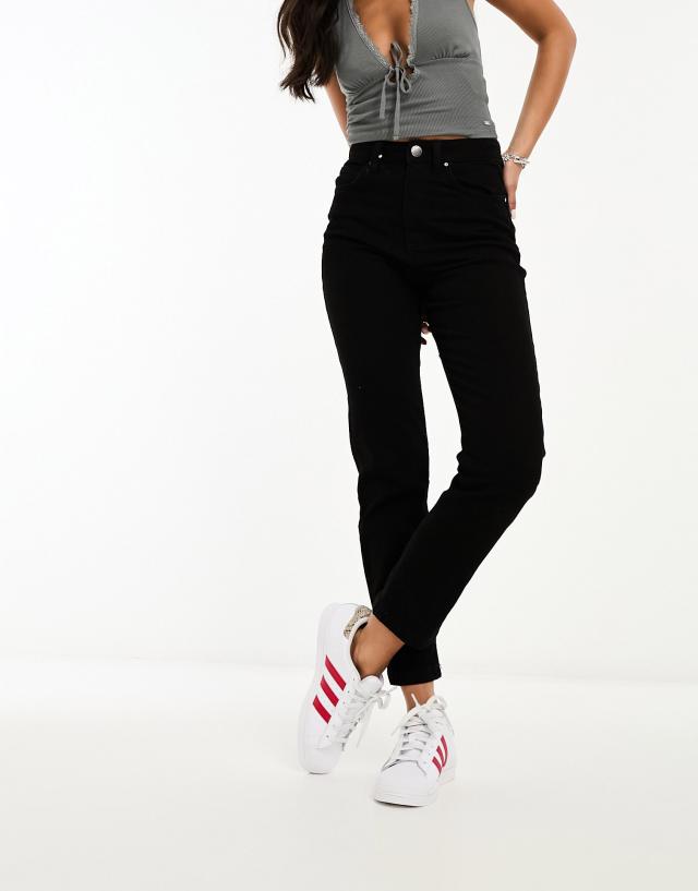 Cotton:On - Cotton On stretch mom jean in black