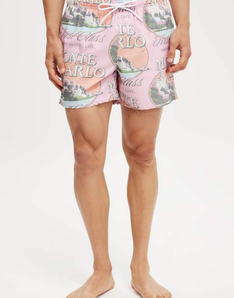 Cotton On Stretch swim short in pink