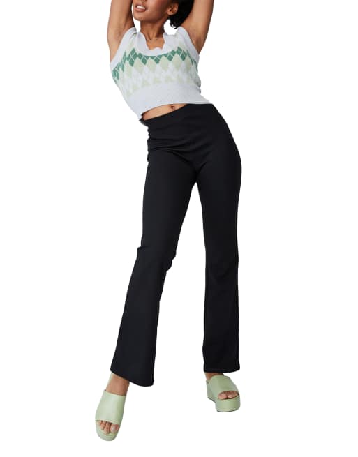 Cotton On – Strickpullover mit Intarsienmuster in Grün 