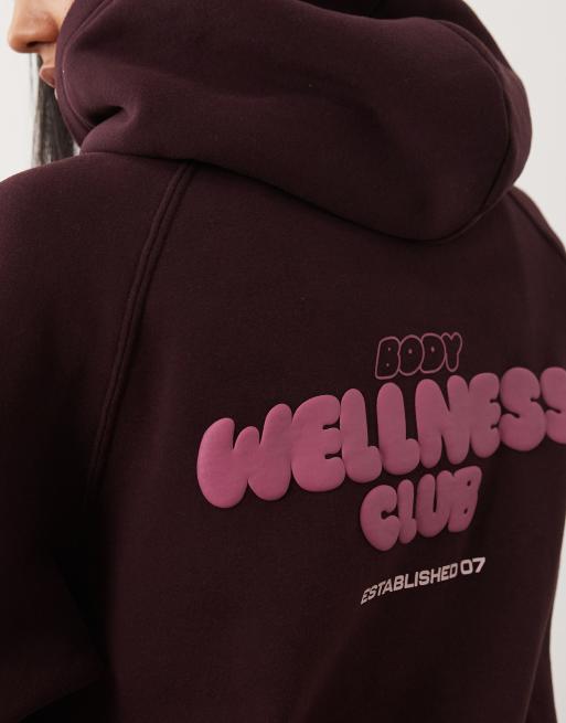 Cotton On - sudadera con capucha gráfica morada, 3 de 4