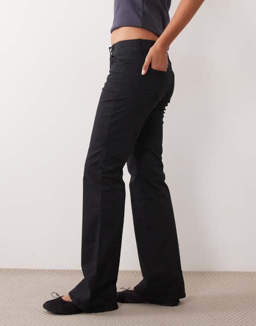 Cotton On suki low rise bootleg pant in black, 2 of 5