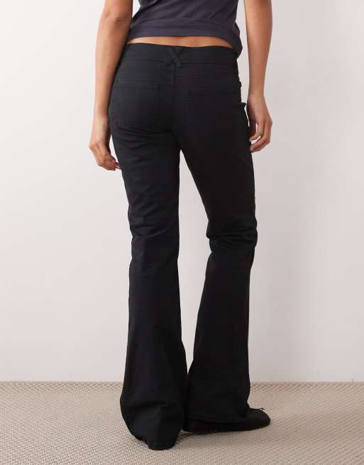 Cotton On suki low rise bootleg pant in black, 3 of 5