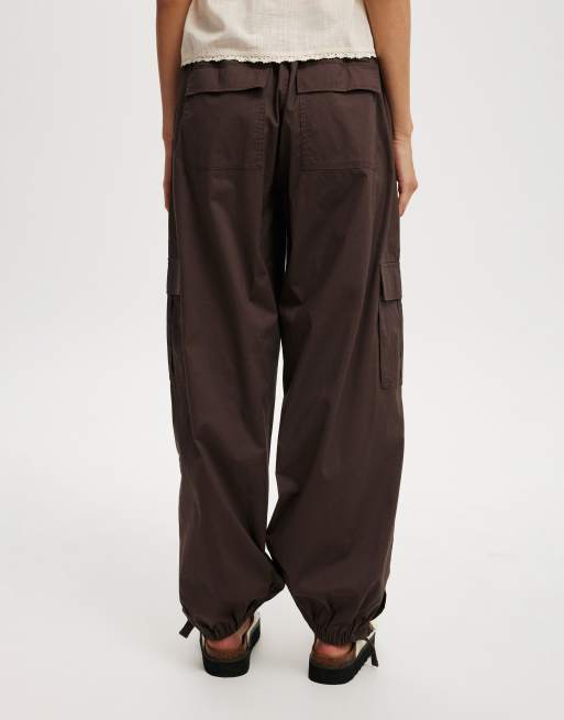 Cotton On Summer cargo pant in brown, 2 of 4