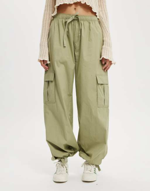 Cotton On Summer cargo pant in green, 2 of 3