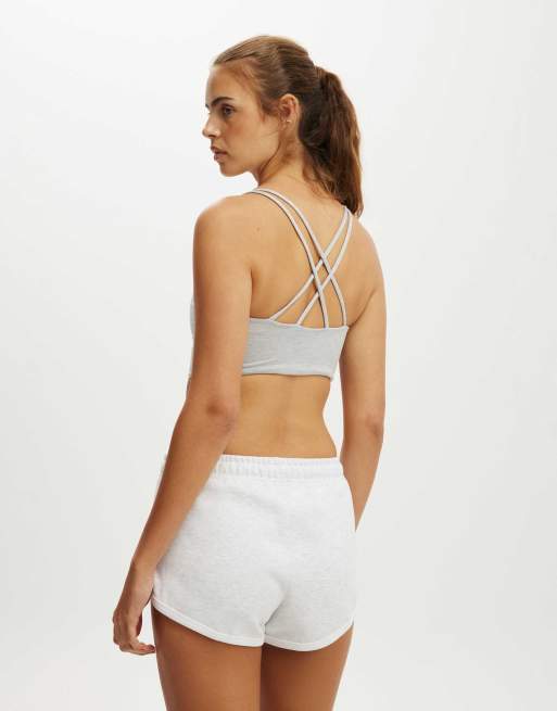 Cotton On Summer fleece volley short in grey, 4 of 4