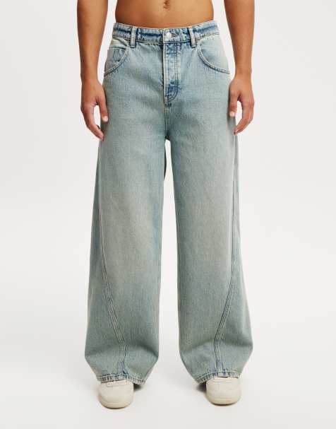 Cotton On Super baggy balloon jean in fever blue - view 1