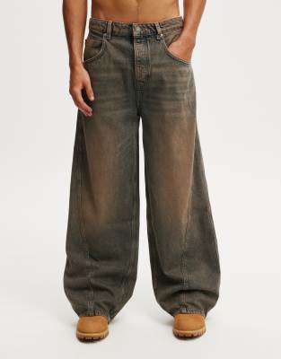 Cotton On Super baggy balloon jean in trippin blue - view 1