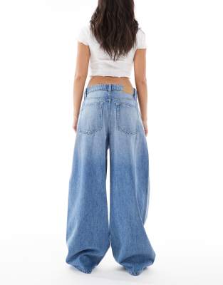 Cotton:on Cotton On Super Baggy Boyfriend Jeans In Blue