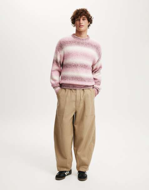 Cotton On - Super baggy broek met ballonpijpen in lichtbruin - view 1