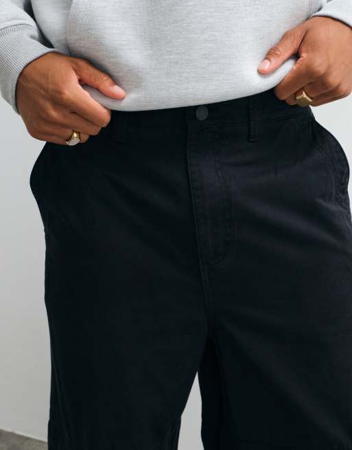 Cotton On super baggy cargo trouser in black, 3 of 5