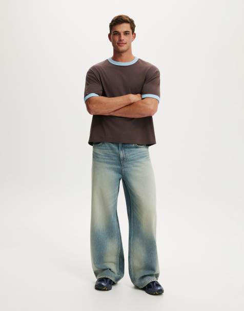 Cotton On Super baggy jean in blue - view 1