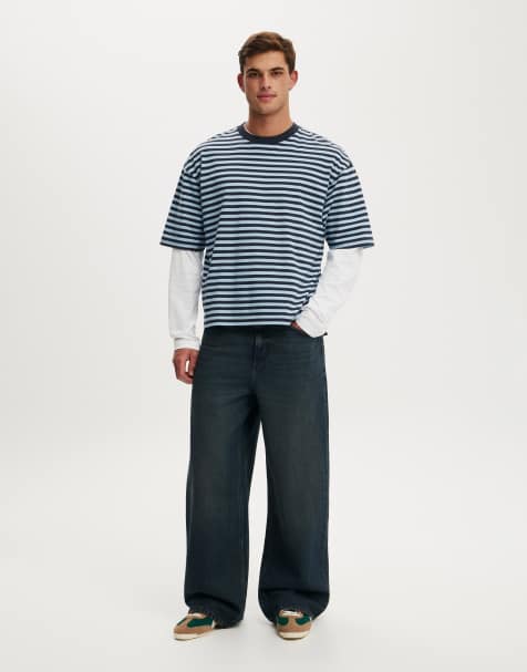 Cotton On Super baggy jean in dark blue - view 1