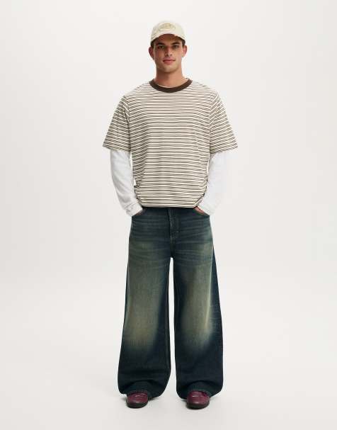 Cotton On Super baggy jean in dark blue