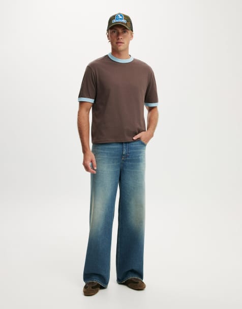 Cotton On Super baggy jean in mid blue - view 1