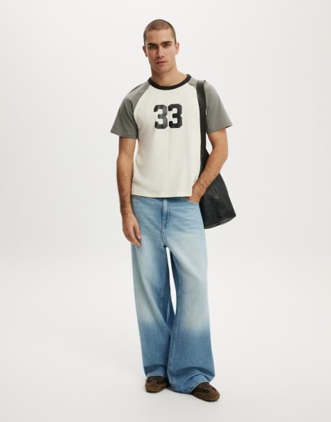 Cotton On Super baggy jean in mid blue - view 1