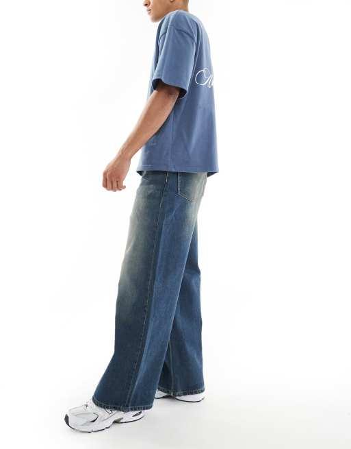 Cotton On super baggy jean in sublime blue, 3 of 5