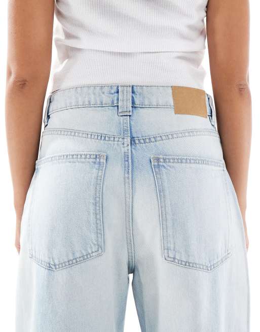 Cotton On – Super-Baggy-Jeans in Blau mit niedrigem Bund, 4 von 5