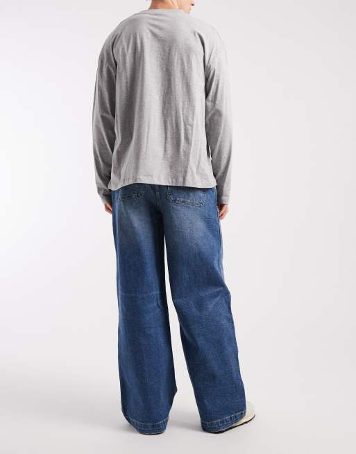 Cotton On super baggy jeans in carpenter blue, 2 of 5
