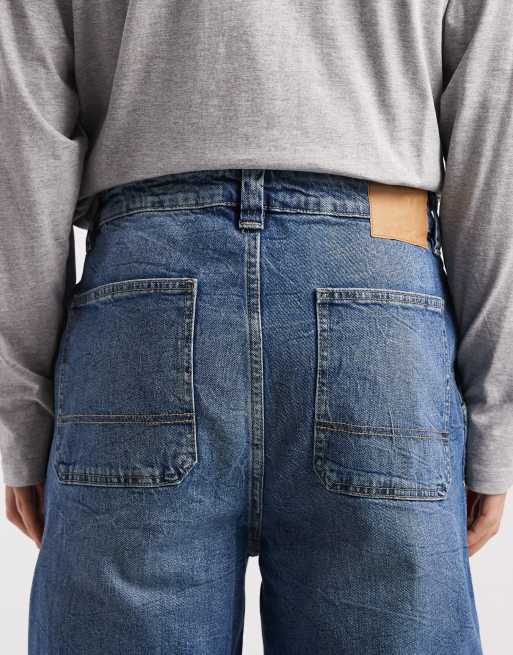 Cotton On super baggy jeans in carpenter blue, 5 of 5