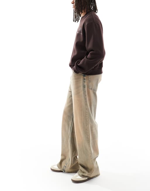 Cotton On Super baggy jeans in espresso blue , 2 of 5
