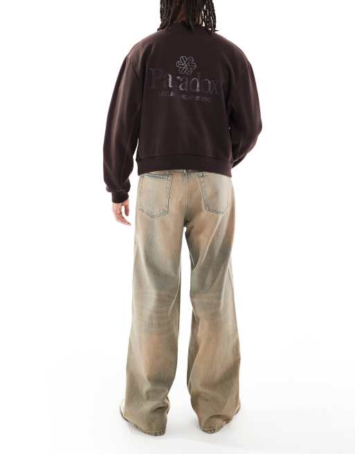 Cotton On Super baggy jeans in espresso blue , 3 of 5