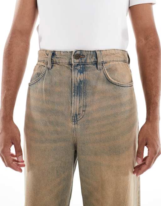 Cotton On – Super Baggy Jeans in Espressoblau , 4 von 5
