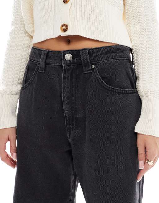 Cotton On super baggy jeans in graphite black