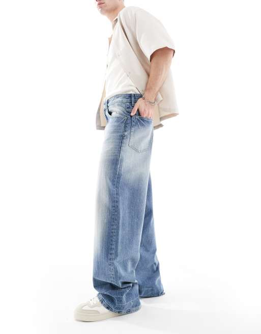 Cotton On super baggy jeans in movin blue, 2 of 5