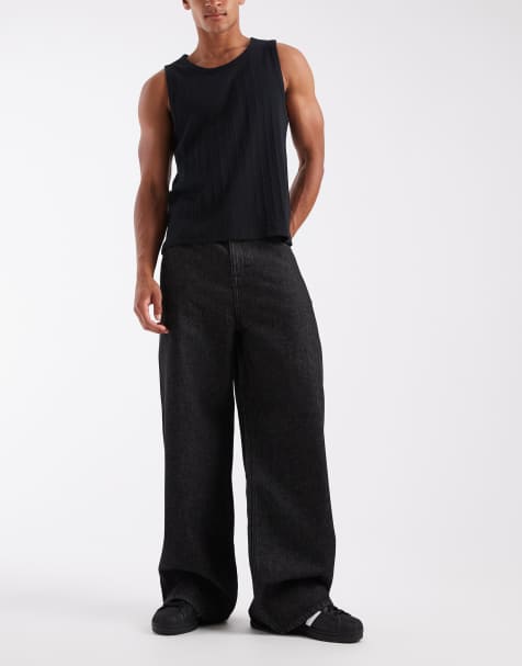 Cotton On super baggy jeans in shutter black - view 1