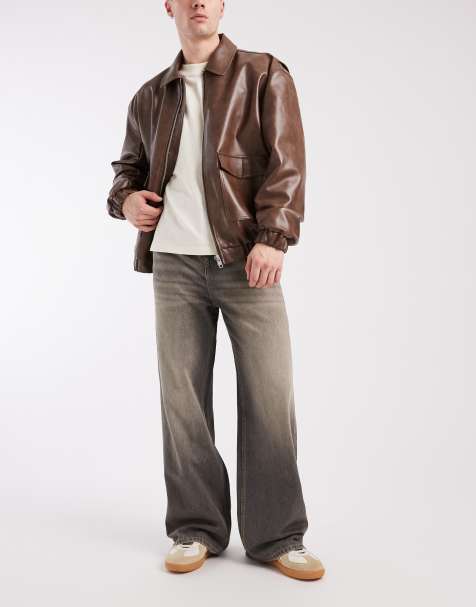 Cotton On super baggy jeans in washed grey - view 1