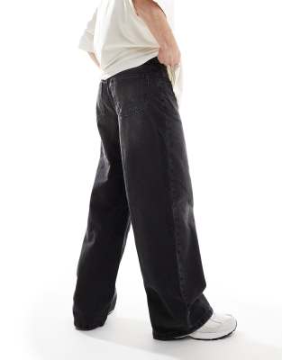 Cotton:on Cotton On Super Baggy Jeans In Black