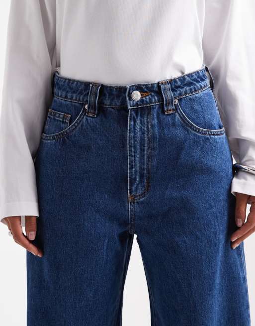 Cotton On - Super baggy jeans met lage taille in 'sandman' blauw, 5 van 5