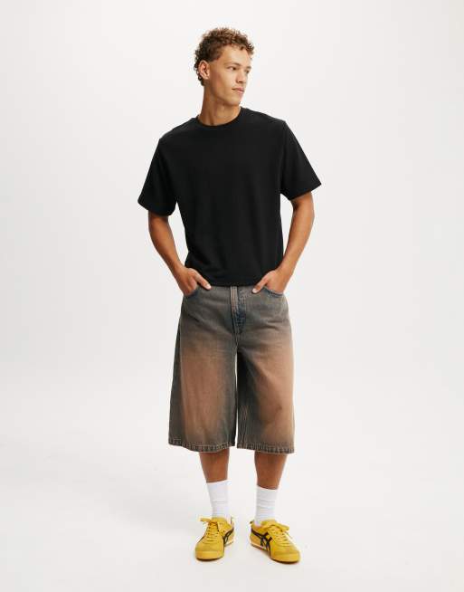 Cotton On Super baggy jort in blue - MBLUE