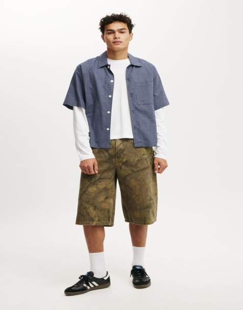Cotton On Super baggy jort in green - view 1