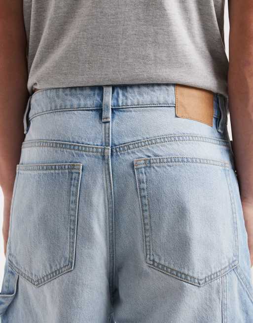 Cotton On super baggy jort in pipeline blue, 5 of 5