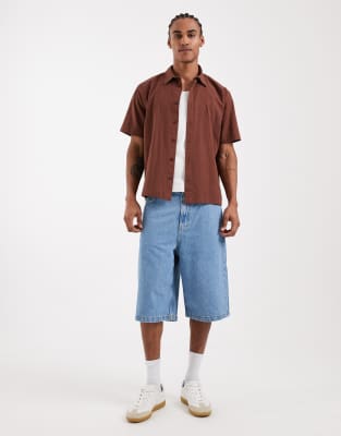 Cotton On super baggy jorts in stealers blue stealers blue 13490₽