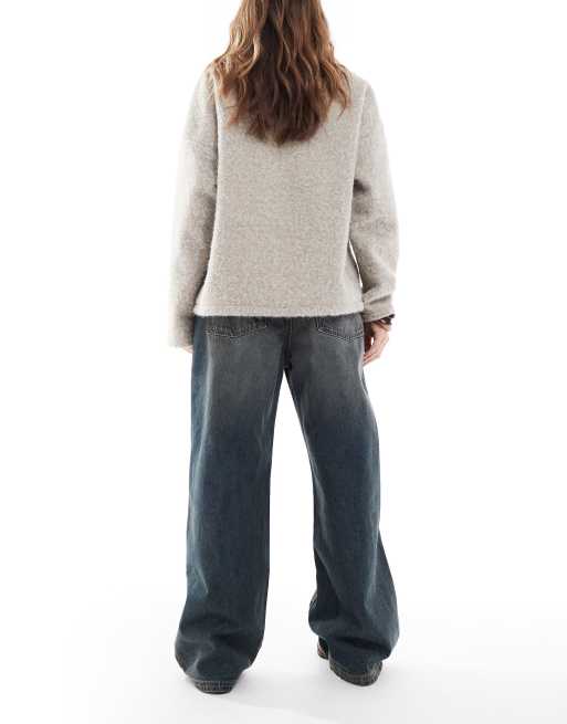 Cotton On super baggy low rise jeans in rust blue, 3 of 5