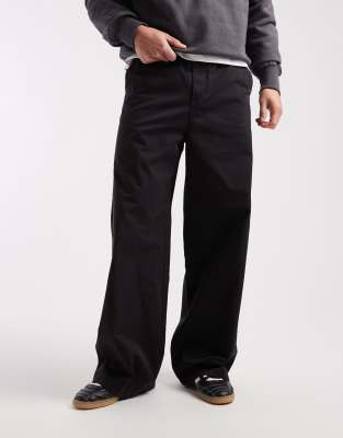 Cotton On Super Baggy Pants In Black