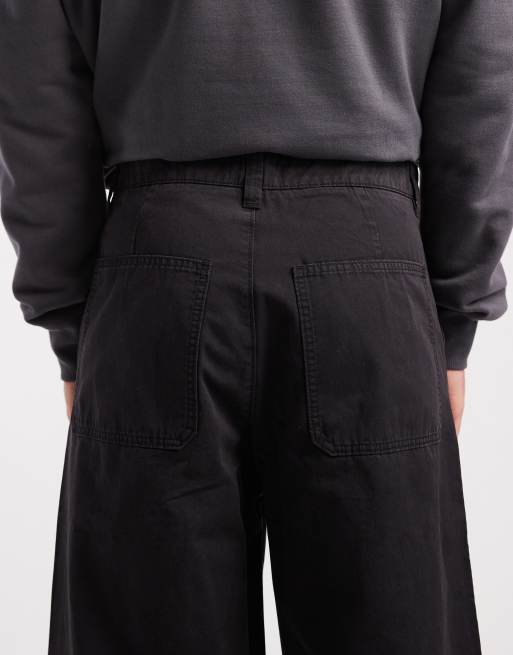Cotton On super baggy pants in black, 5 of 5