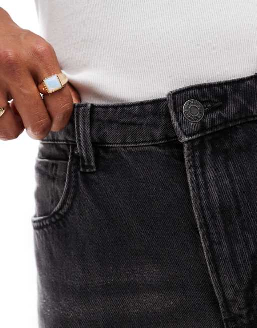 Cotton On super baggy skater jeans in washed black denim, 3 of 5