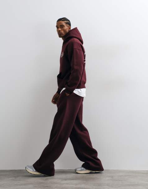 Cotton On super baggy track jogger in winter fig - view 1