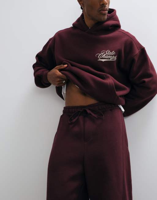 Cotton On super baggy track jogger in winter fig, 4 of 5