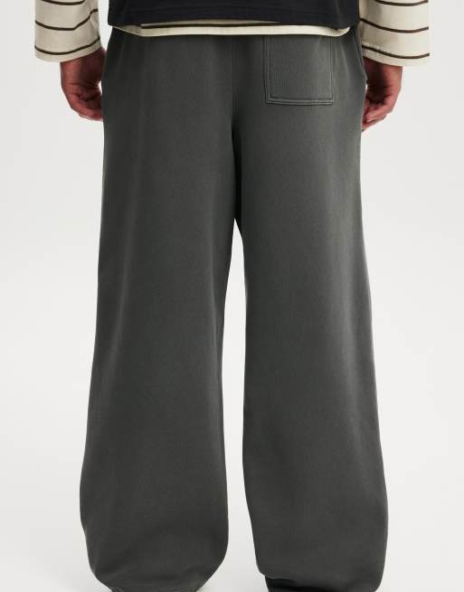 Cotton On Super baggy track pant in grey, 4 of 4