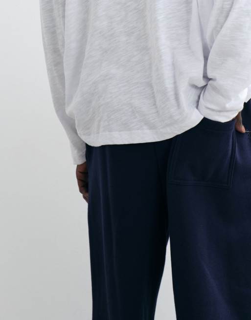 Cotton On super baggy træningsbukser i vintage navy som del af sæt, 5 af 5