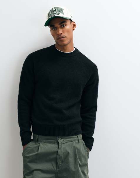 Cotton On super soft boxy knit in black - view 1