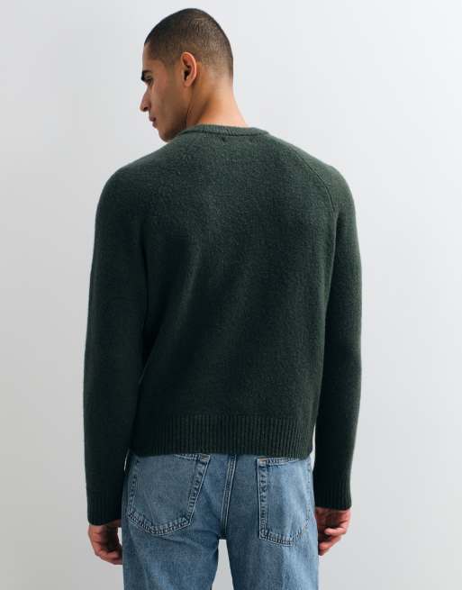 Cotton On super soft boxy knit in heritage green, 2 of 5